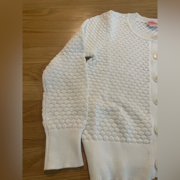 Kate Spade White Knit Cardigan - Picture 5 of 7
